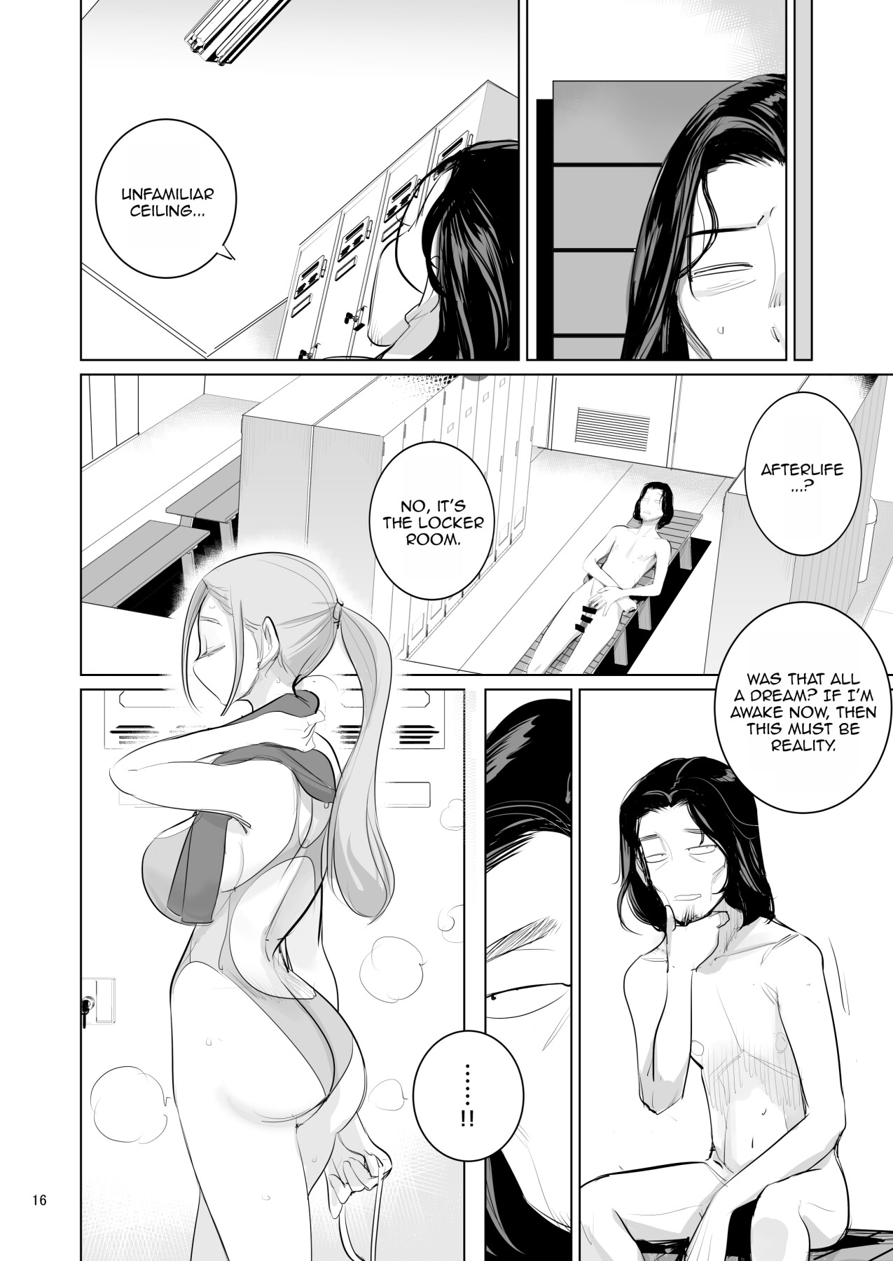 Hentai Manga Comic-Pool monitoring job-Read-17